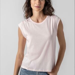 Women's Pink Sleeveless Top
